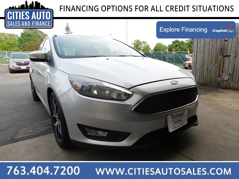 Used 2017  Ford Focus 4d Hatchback SEL at Cities Auto Sales near Crystal, MN