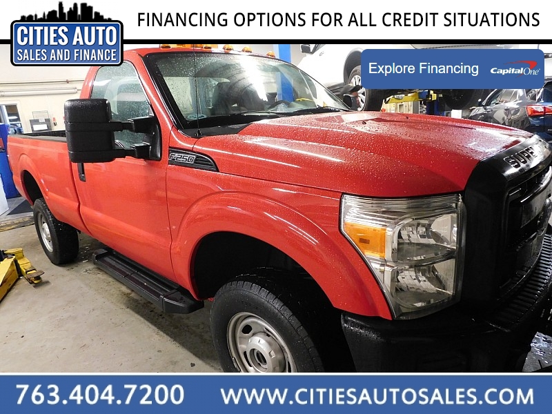 Used 2015  Ford Super Duty F-250 4WD Reg Cab XL at Cities Auto Sales near Crystal, MN