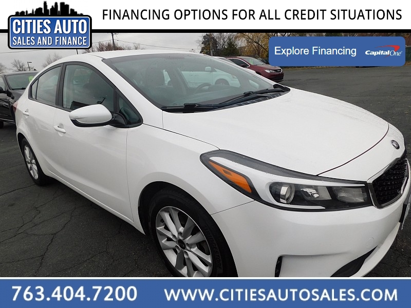 Used 2017  Kia Forte 4d Sedan LX Popular at Cities Auto Sales near Crystal, MN