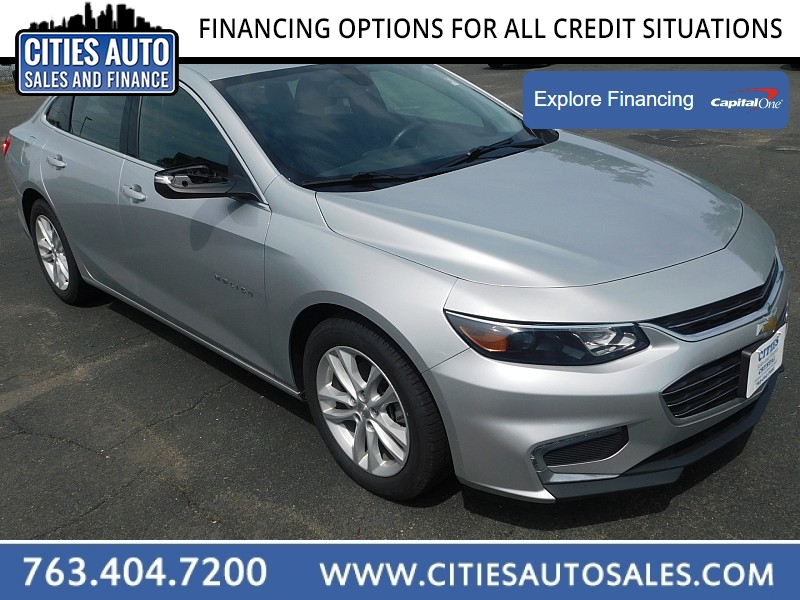 Used 2017 Chevrolet Malibu 4d Sedan LT at Cities Auto Sales near Crystal, MN