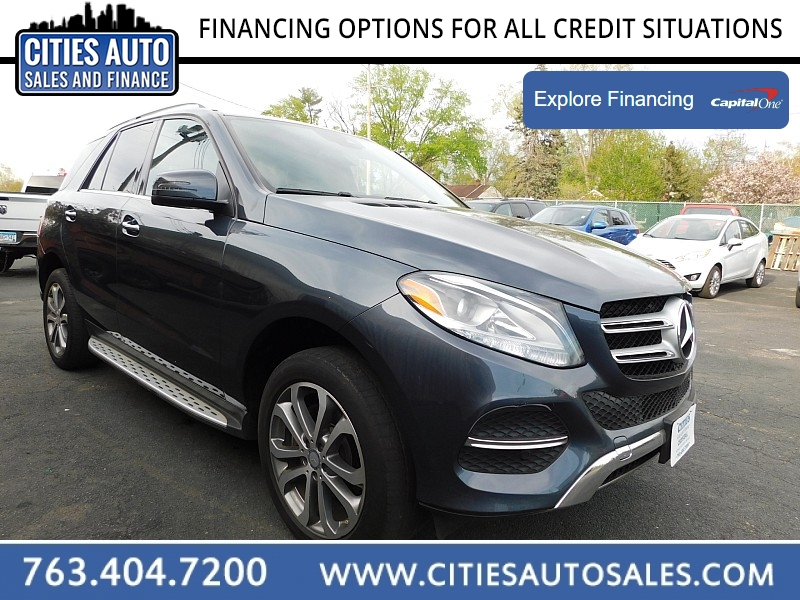 Used 2016  Mercedes-Benz GLE-Class 4d SUV GLE350 4matic at Cities Auto Sales near Crystal, MN