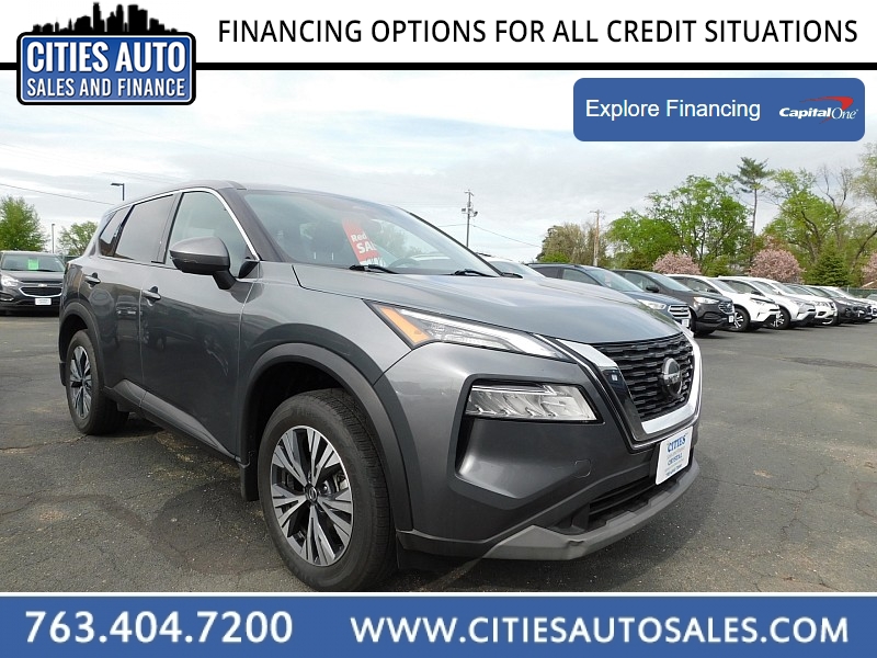 Used 2021  Nissan Rogue AWD SV at Cities Auto Sales near Crystal, MN