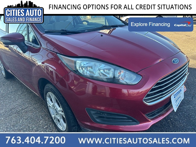 Used 2015  Ford Fiesta 4d Sedan SE at Cities Auto Sales near Crystal, MN