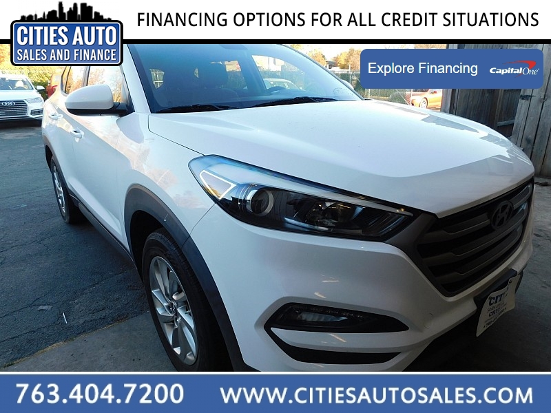 Used 2016  Hyundai Tucson 4d SUV AWD SE Popular at Cities Auto Sales near Crystal, MN