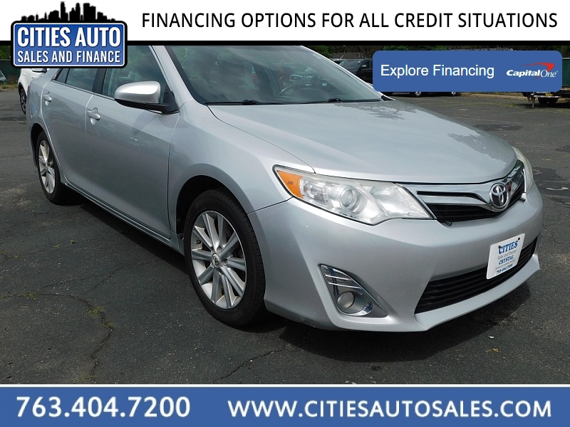 Used 2012  Toyota Camry 4d Sedan XLE at Cities Auto Sales near Crystal, MN