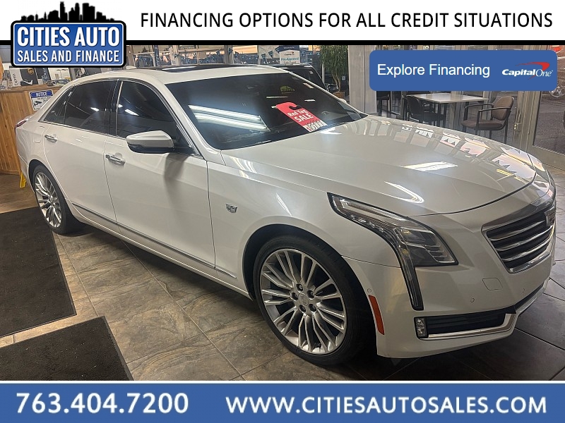 Used 2017  Cadillac CT6 4d Sedan AWD 3.0T Luxury at Cities Auto Sales near Crystal, MN