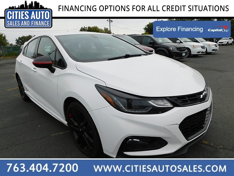 Used 2018  Chevrolet Cruze 4d Hatchback LT Auto at Cities Auto Sales near Crystal, MN