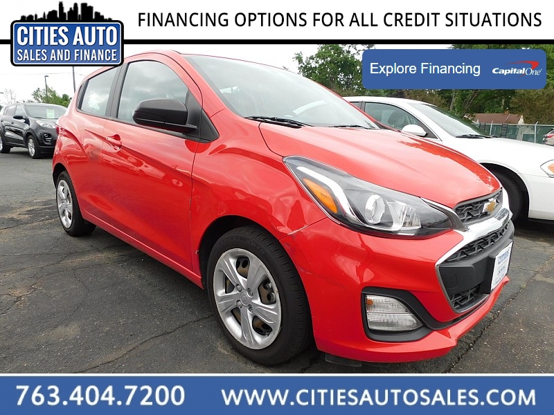 Used 2020  Chevrolet Spark 4d Hatchback LS CVT at Cities Auto Sales near Crystal, MN