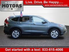 Used 2012 Honda CR-V 4d SUV AWD EX-L at Warner Motors near East Orange, NJ