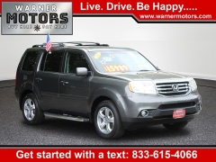 Used 2012 Honda Pilot 4d SUV 4WD EX-L at Warner Motors near East Orange, NJ
