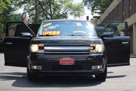 Used 2015  Ford Flex 4d SUV AWD SEL at Warner Motors near East Orange&comma; NJ