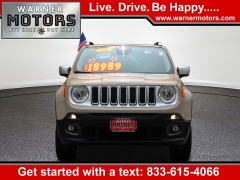 Used 2016 Jeep Renegade 4d SUV 4WD Limited at Warner Motors near East Orange, NJ