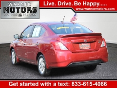 Used 2017  Nissan Versa 4d Sedan SV at Warner Motors near East Orange&comma; NJ
