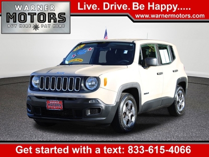 Used 2015 Jeep Renegade 4d SUV FWD Sport at Warner Motors near East Orange, NJ
