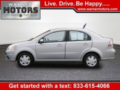 Used 2010  Chevrolet Aveo 4d Sedan LT1 at Warner Motors near East Orange&comma; NJ