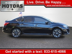 Used 2017  Nissan Sentra 4d Sedan SR at Warner Motors near East Orange, NJ