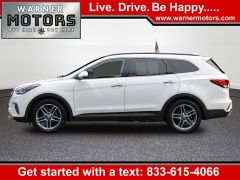 Used 2017  Hyundai Santa Fe 4d SUV AWD SE Ultimate at Warner Motors near East Orange&comma; NJ