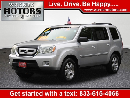 Used 2010 Honda Pilot 4d SUV 4WD EX-L at Warner Motors near East Orange, NJ