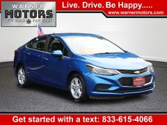 Used 2018  Chevrolet Cruze 4d Sedan LT Auto at Warner Motors near East Orange, NJ