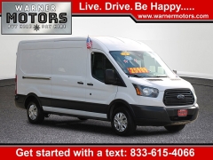 Used 2016 Ford Transit 150 Cargo Van Med Roof Van LWB at Warner Motors near East Orange, NJ