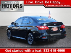 Used 2017  Nissan Sentra 4d Sedan SR at Warner Motors near East Orange, NJ
