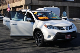 Used 2015  Toyota RAV4 4d SUV AWD Limited at Warner Motors near East Orange&comma; NJ