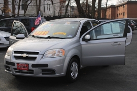 Used 2010  Chevrolet Aveo 4d Sedan LT1 at Warner Motors near East Orange, NJ