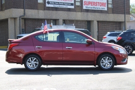 Used 2017  Nissan Versa 4d Sedan SV at Warner Motors near East Orange&comma; NJ