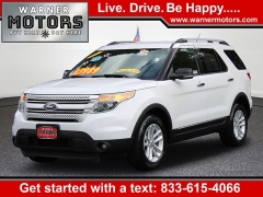 2013 Ford Explorer 4d SUV 4WD XLT at Warner Motors near East Orange, NJ