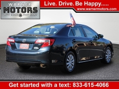 Used 2012 Toyota Camry 4d Sedan LE at Warner Motors near East Orange, NJ