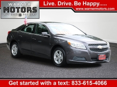 Used 2013 Chevrolet Malibu 4d Sedan LT w/1LT at Warner Motors near East Orange, NJ