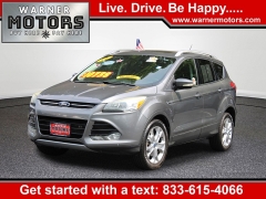 Used 2014  Ford Escape 4d SUV 4WD Titanium at Warner Motors near East Orange&comma; NJ