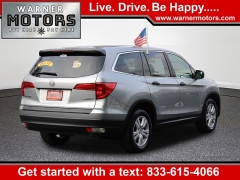 Used 2018  Honda Pilot 4d SUV AWD LX at Warner Motors near East Orange, NJ