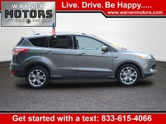 Used 2014  Ford Escape 4d SUV 4WD Titanium at Warner Motors near East Orange&comma; NJ