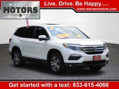 Used 2016 Honda Pilot 4d SUV AWD EX-L w/Nav at Warner Motors near East Orange, NJ