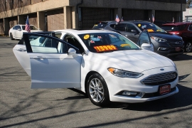 Used 2017 Ford Fusion 4d Sedan SE 1.5L EcoBoost at Warner Motors near East Orange, NJ