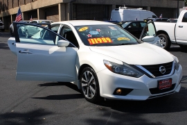 Used 2016 Nissan Altima 4d Sedan 2.5L SR at Warner Motors near East Orange, NJ