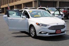 Used 2017  Ford Fusion 4d Sedan SE 1&period;5L EcoBoost at Warner Motors near East Orange&comma; NJ
