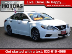 Used 2016 Nissan Altima 4d Sedan 2.5L SR at Warner Motors near East Orange, NJ