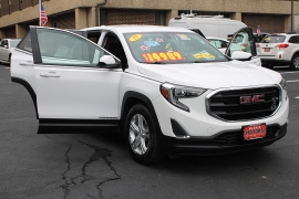Used 2019 GMC Terrain 4d SUV FWD SLE 1.5L Turbo at Warner Motors near East Orange, NJ
