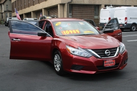 Used 2016 Nissan Altima 4d Sedan 2.5L at Warner Motors near East Orange, NJ