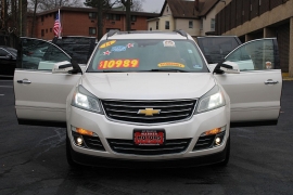 Used 2014  Chevrolet Traverse 4d SUV AWD LTZ at Warner Motors near East Orange&comma; NJ