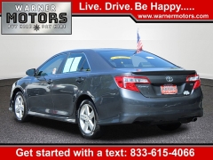 Used 2013  Toyota Camry 4d Sedan SE at Warner Motors near East Orange&comma; NJ