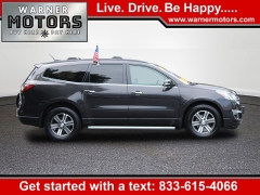 Used 2017  Chevrolet Traverse 4d SUV AWD LT w&sol;2LT at Warner Motors near East Orange&comma; NJ