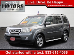 Used 2011  Honda Pilot 4d SUV 4WD EX-L at Warner Motors near East Orange&comma; NJ