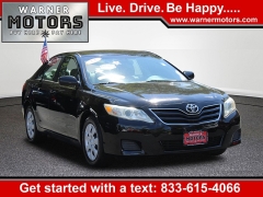 Used 2011  Toyota Camry 4d Sedan LE Auto at Warner Motors near East Orange&comma; NJ