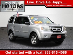 Used 2010 Honda Pilot 4d SUV 4WD EX-L at Warner Motors near East Orange, NJ