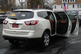 Used 2014  Chevrolet Traverse 4d SUV AWD LTZ at Warner Motors near East Orange&comma; NJ