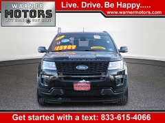 Used 2019  Ford Explorer 4d SUV 4WD Sport at Warner Motors near East Orange&comma; NJ