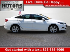 Used 2017 Chevrolet Cruze 4d Sedan Premier at Warner Motors near East Orange, NJ
